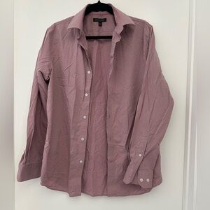 Banana Republic Men's Mauve Button-Down Shirt
